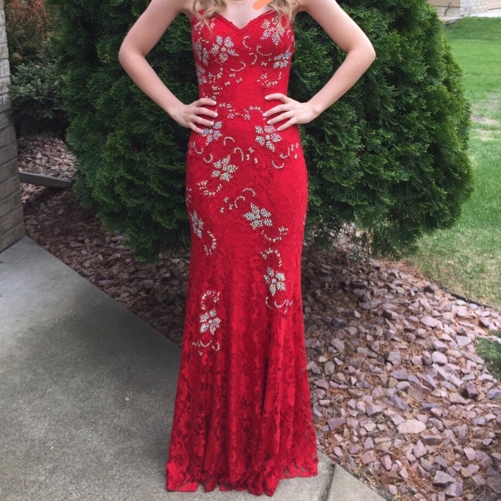 Red Jovani Prom Dress